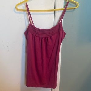 Loft XS camisole with adjustable straps.